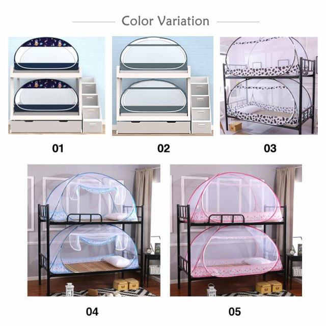 蚊帳 ワンタッチ 90cm/100cm/120cm幅 シングル 軽量 1人用