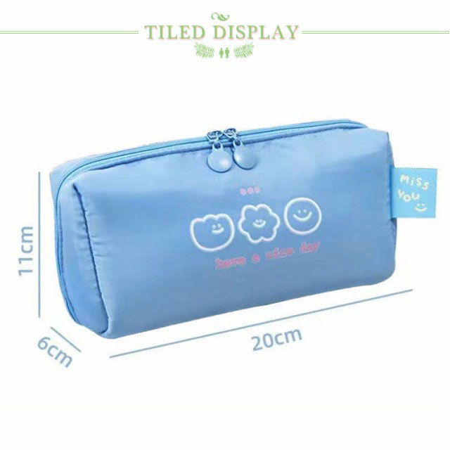 送料無料】ペンケース 便利 シンプル ふで箱 ふでばこ 学校 文房具