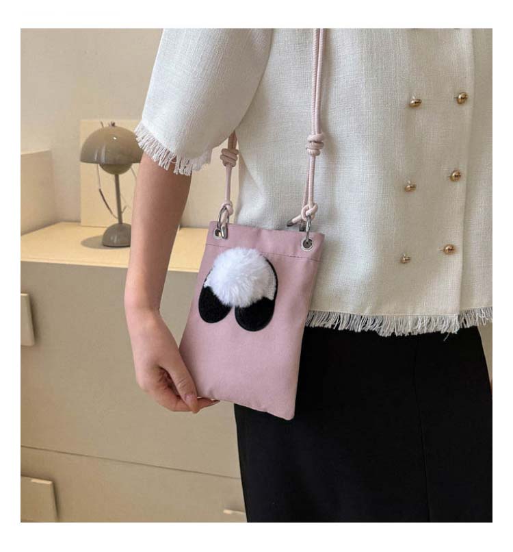 スマホポーチ スマートフォンポシェット 可愛い パンダ ミニ