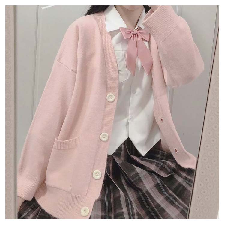 6サイズ4色・送料無料! スクールセーター 制服 カーディガン